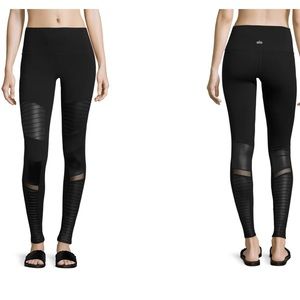 Alo High Waist Moto Leggings